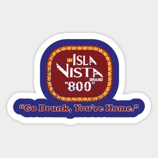 Isla Vista 800 Malted Sticker